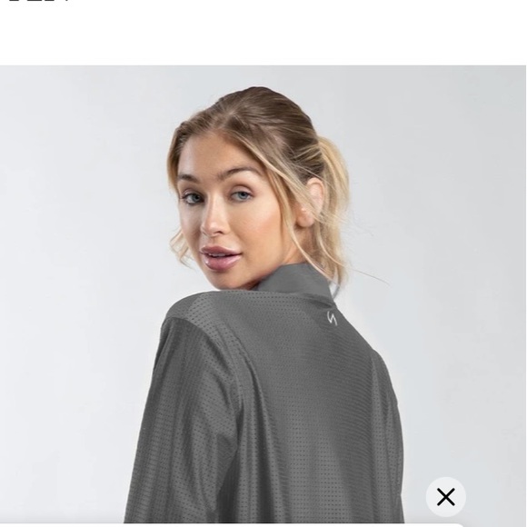 NWOT mesh bomber jacket - Picture 4 of 13